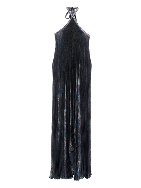  L'idée Vestido De Fiesta Deesse Plisado - Azul 