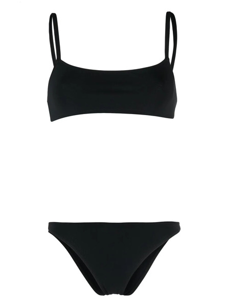  Lido Bikini Con Estilo Bustier - Negro 