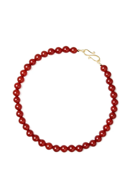  Lié Studio Collar Mary Con Cuentas - Dorado 