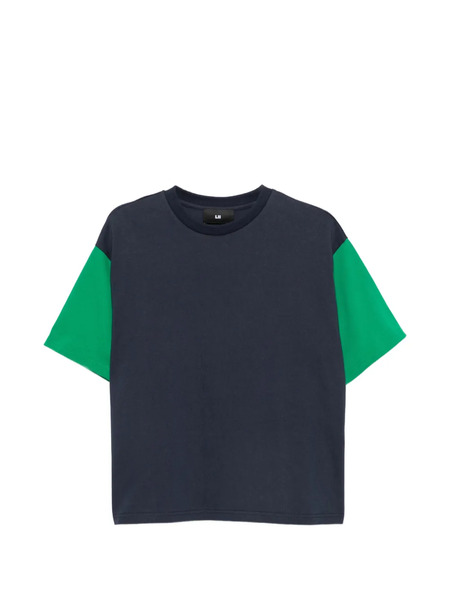  Lii Camiseta Con Diseño Colour Block - Azul 