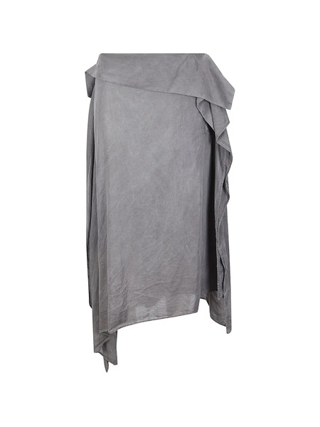  Limi Feu Falda Asimétrica Drapeada - Gris 