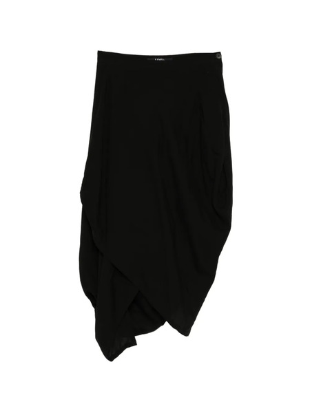  Limi Feu Falda Asimétrica Drapeada - Negro 