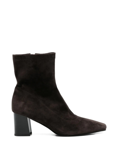  Linda Baumann Botines Con Cremallera - Marrón 
