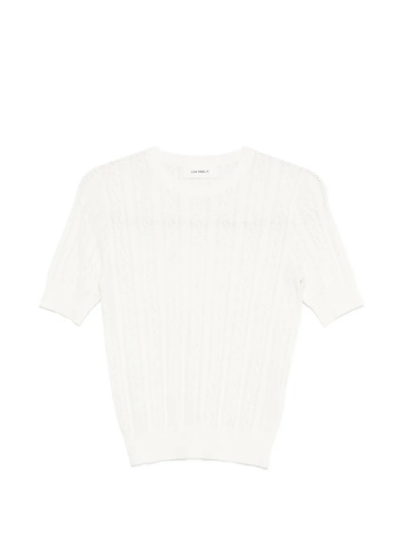  Lisa Yang Jersey Nika De Manga Corta - Blanco 