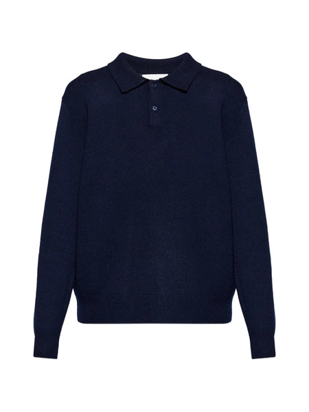  Lisa Yang Polo Con Botones - Azul 