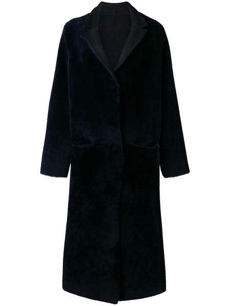  Liska Abrigo Largo Reversible - Azul 