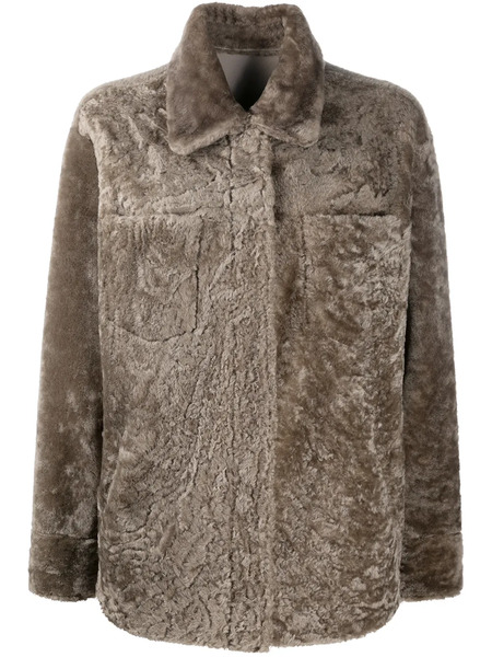  Liska Chaqueta Reversible Con Pelo - Neutro 