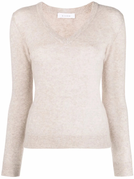  Liska Jersey Con Cuello En V - Neutro 
