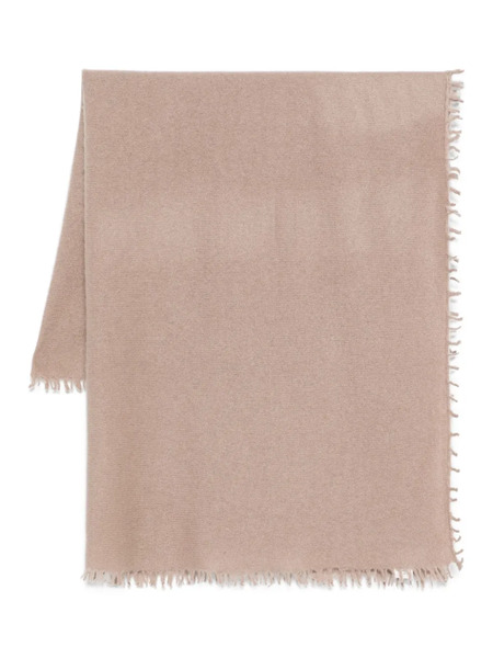  Liska Pashmina Con Bordes Deshilachados - Neutro 