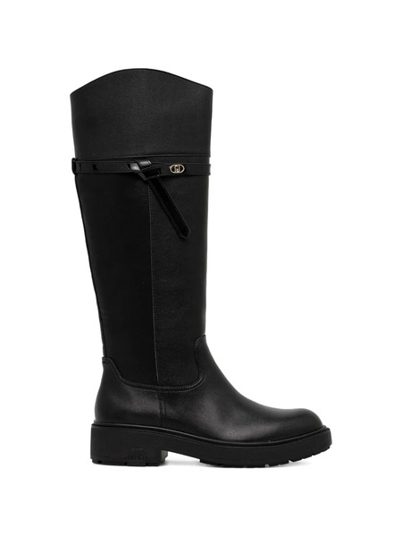  Liu Jo Botas Altas Con Correa - Negro 