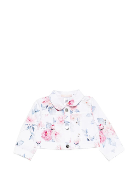  Liu Jo Chaqueta Con Estampado Floral - Blanco 