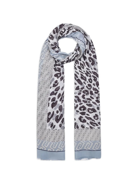  Liu Jo Fular Con Animal Print - Azul 