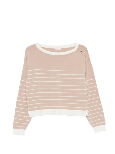  Liu Jo Jersey A Rayas - Neutro 