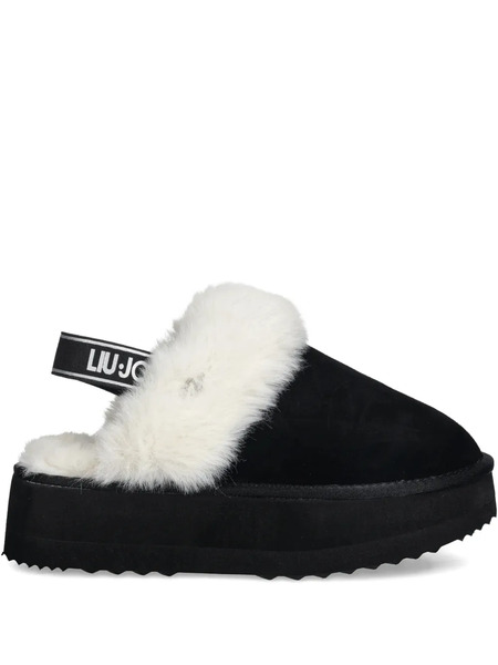  Liu Jo Mules Con Plataforma - Negro 