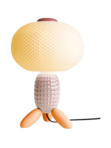  Lladró Lámpara De Mesa Porcelain - Rosa 