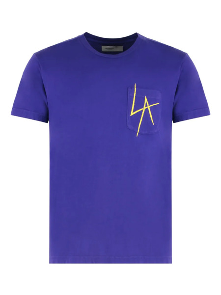  Local Authority Camiseta La Slash Con Bolsillo - Morado 
