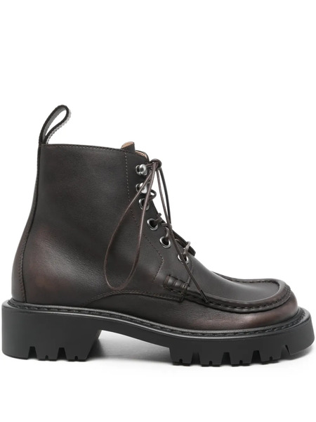  Loewe Botas Con Cordones - Marrón 