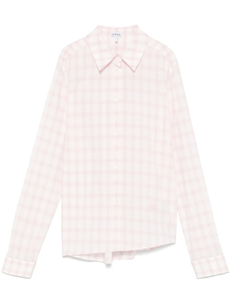  Loewe Camisa De Algodón - Rosa 