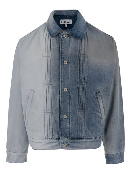  Loewe Chaqueta Vaquera Con Efecto Degradado - Azul 