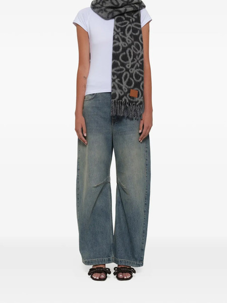  Loewe Fular Anagram Reversible - Gris 