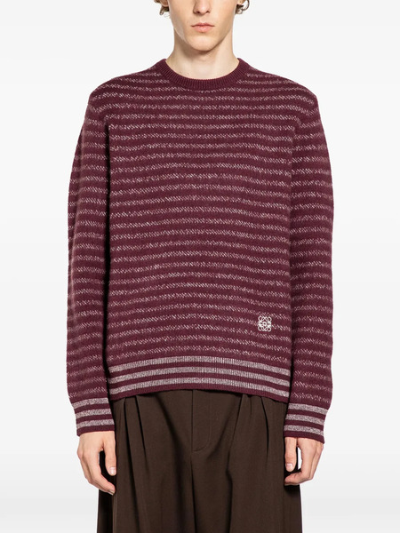  Loewe Jersey A Rayas - Marrón 
