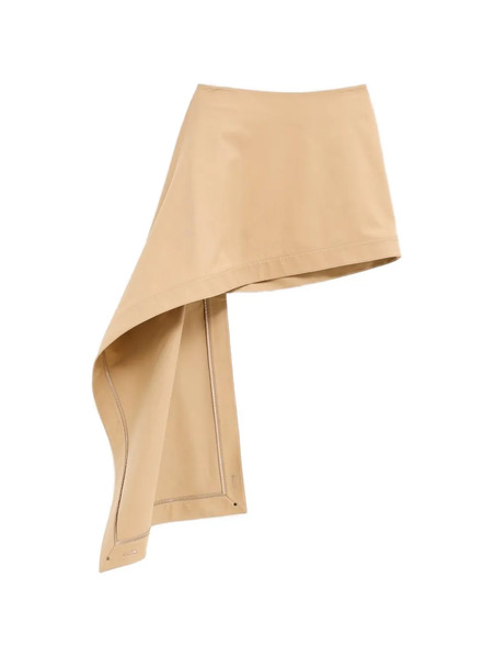  Loewe Minifalda Con Panel Drapeado - Neutro 