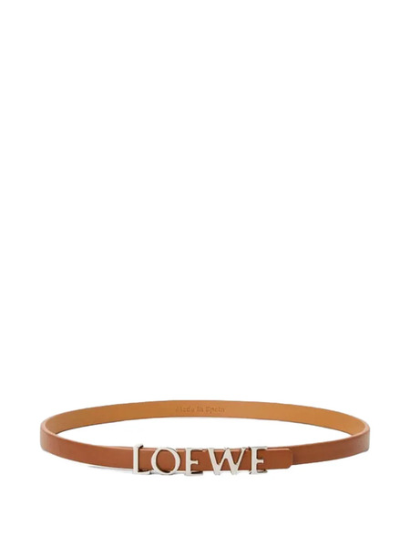  Loewe Pulsera De Cuero - Marrón 