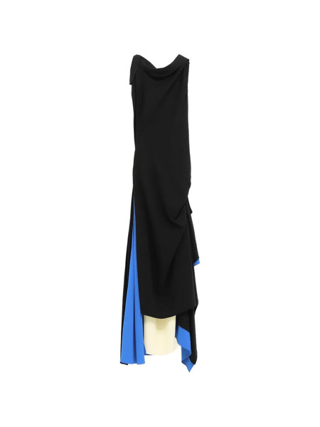  Loewe Vestido Largo Drapeado - Neutro 
