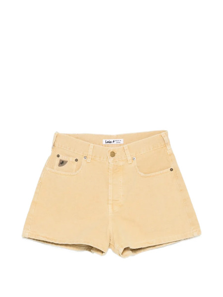  Lois Jeans Bermudas Bordadas - Neutro 