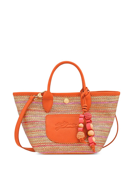  Longchamp Bolso Shopper Wicker - Neutro 