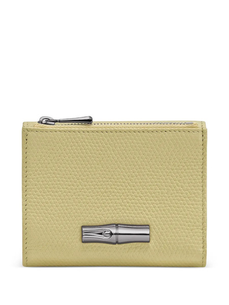  Longchamp Cartera Compacta Le Roseau - Neutro 