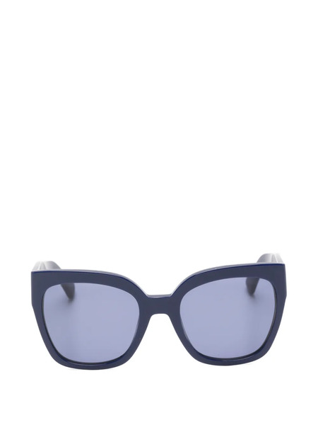  Longchamp Gafas De Sol Con Placa Del Logo - Azul 