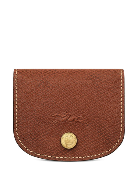  Longchamp Tarjetero épure Con Relieve - Marrón 