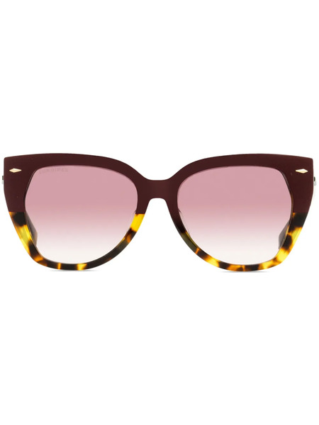  Longines Butterfly-frame Gradient-lenses Sunglasses - Rojo 