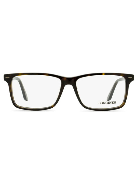  Longines Tortoiseshell Rectangle-frame Glasses - Marrón 