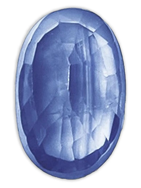  Loquet Charm September Con Zafiro - Azul 