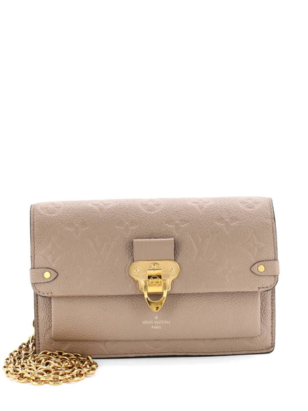  Louis Vuitton Pre-owned Bandolera Vavin Chain Wallet Nm De Piel Empreinte Con Motivo Monogram - Neutro 