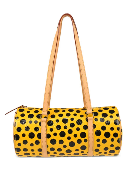  Louis Vuitton Pre-owned Bolso De Hombro Papillon Infinity Dots De Louis Vuitton X Yayoi Kusama 2012 - Amarillo 