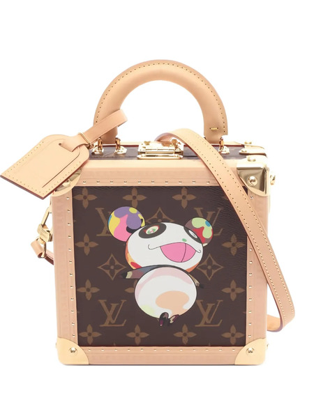  Louis Vuitton Pre-owned Bolso Mini Square Trunk De Louis Vuitton Pre-owned X Takashi Murakami 2010 - Marrón 