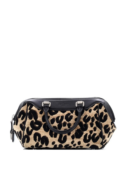  Louis Vuitton Pre-owned Bolso Satchel Baby Bag Limited Edition Stephen Sprouse Leopard Chenille - Marrón 