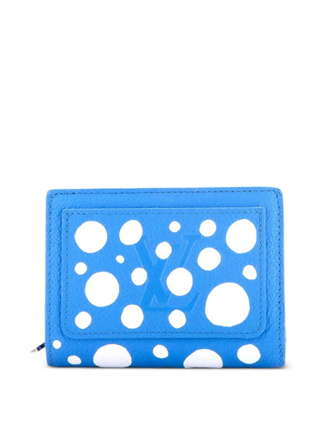  Louis Vuitton Pre-owned Cartera Clea Pequeña Con Motivo Infinity Dots Monogram Empreinte Giant De Louis Vuitton Pre-owned X Yayoi Kusama - Azul 