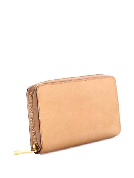  Louis Vuitton Pre-owned Cartera Pequeña De Piel Vernis Con Monograma Metalizada Con Cremallera De Edición Limitada - Dorado 