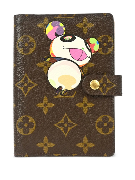  Louis Vuitton Pre-owned Funda Para Cuaderno Agenda Pm De Louis Vuitton X Takashi Murakami 2004 - Marrón 
