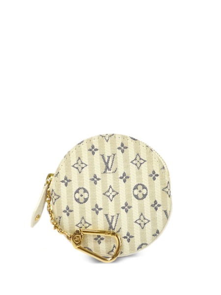  Louis Vuitton Pre-owned 2007 Pre-owned Mini Lin Round Coin Purse - Neutro 