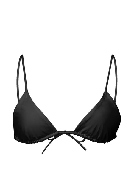  Loulou De Saison Top De Bikini Con Forma Triangular - Negro 