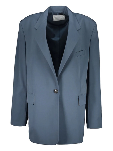  Low Classic Blazer Con Botones - Azul 
