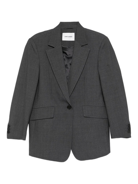  Low Classic Blazer Con Botones - Gris 