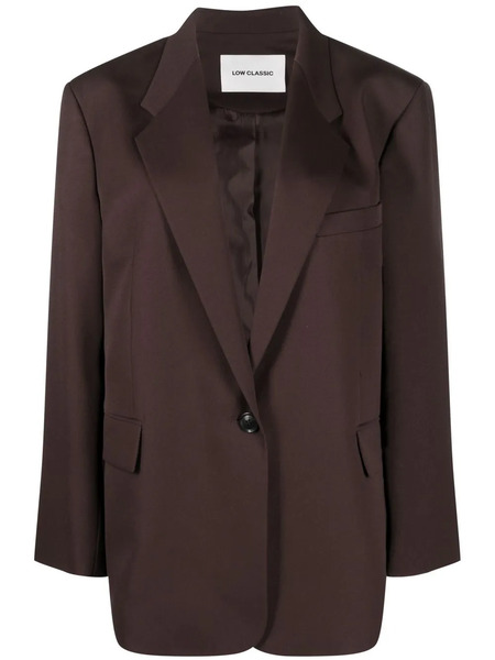  Low Classic Blazer Oversize Con Botones - Neutro 