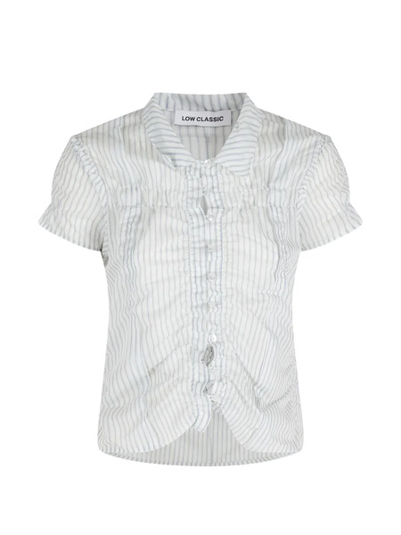  Low Classic Camisa A Rayas - Blanco 