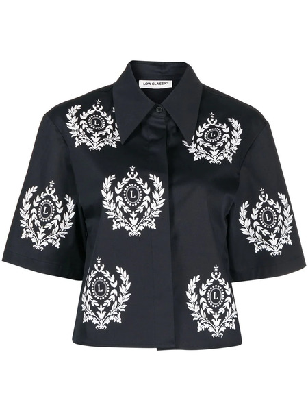  Low Classic Camisa Con Estampado Gráfico - Azul 
